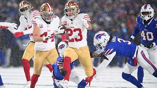 49ers RBs McCaffrey, Mason both headed to IR