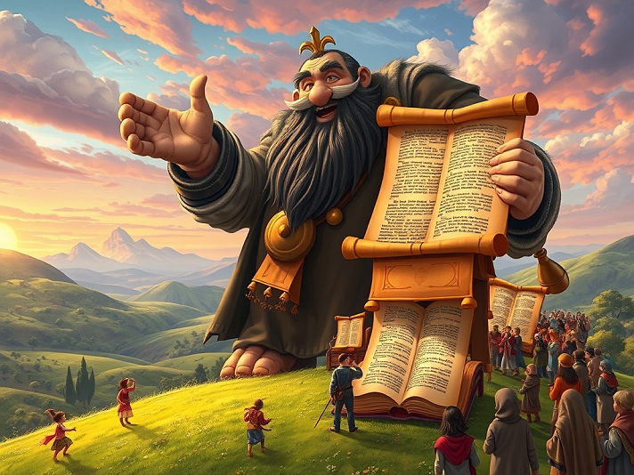 The Giant Scribe