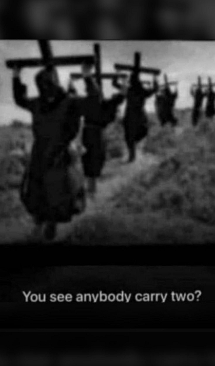 Life of a black man